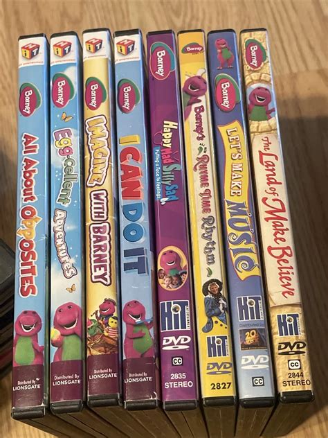 barney dvd lot|barney dvds walmart.